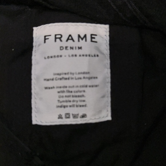 Frame Black Forest denim skirt size - 30 - Picture 4 of 6